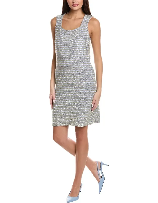 Slub Tweed Dress