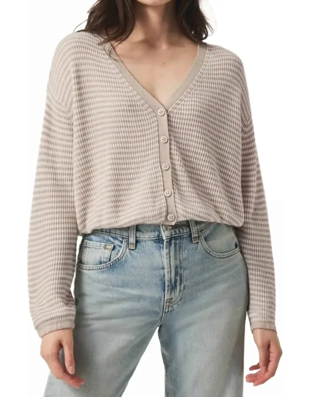 Striped Cardigan