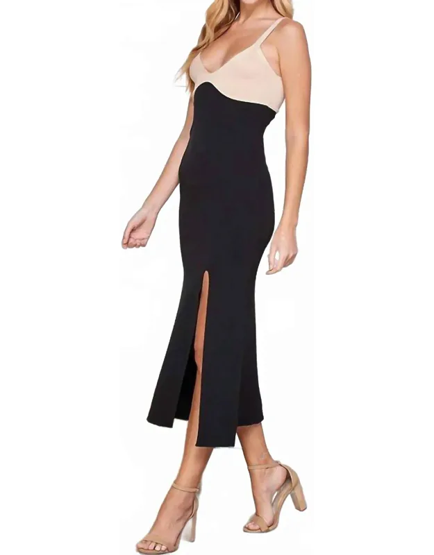 Color Block Bodycon Dress