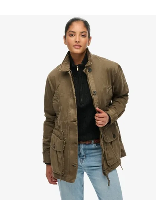 Dropped Waist Jacket