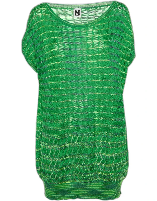 Striped Zig Zag Knit Jumper