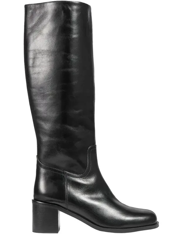 Claude Leather Knee Boot