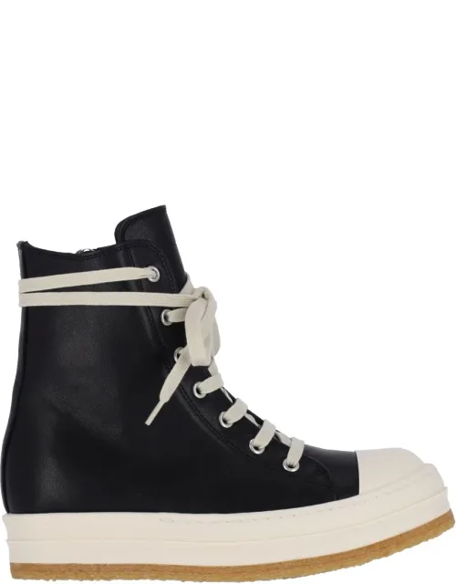 High-top Sneakers With Zip