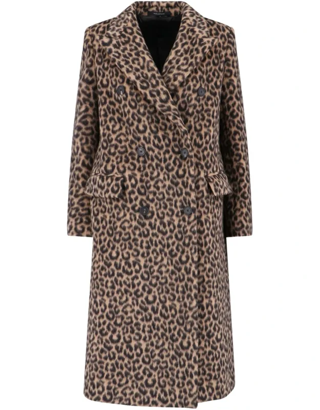 Double-breasted Midi Coat