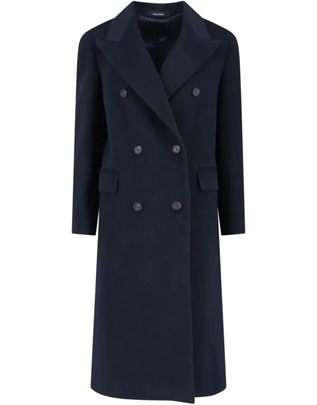 Double-breasted Midi Coat
