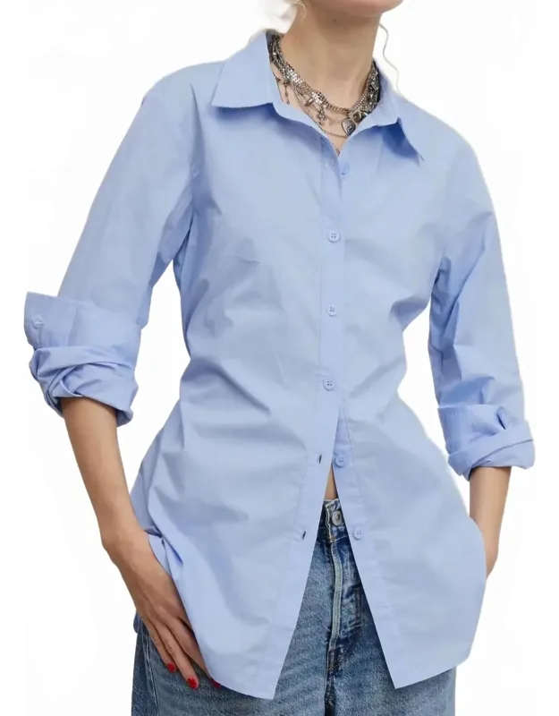 Fitted Collared Blouse