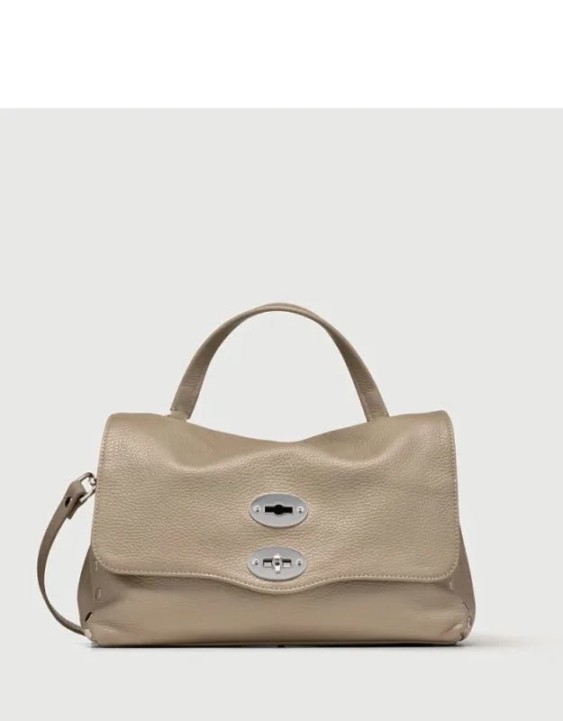 _postina Small Bag In Hammered Leather_