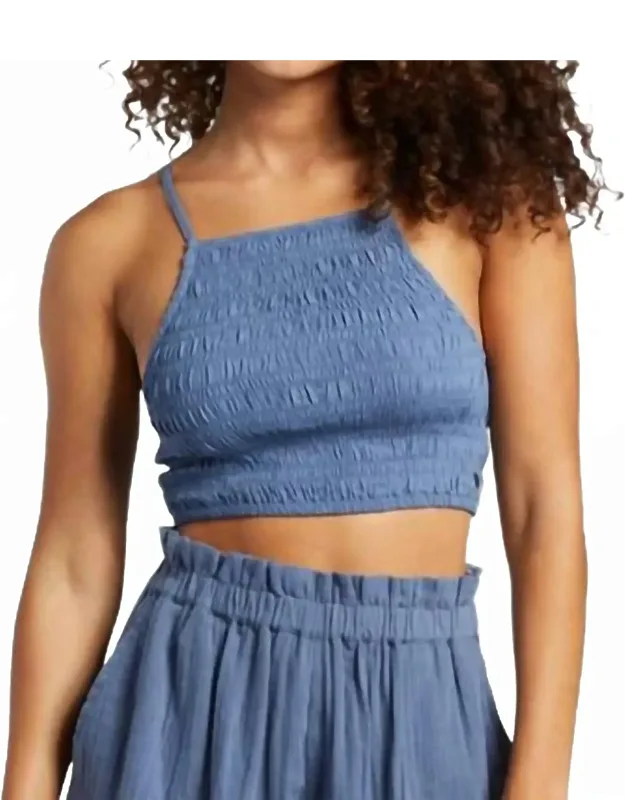 Live Free Crop Top