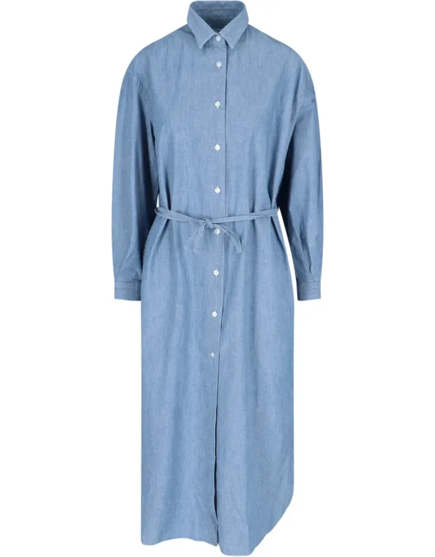 Maxi Chemisier Dress