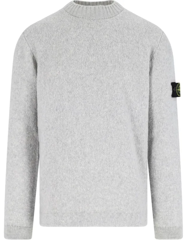 Logo Wool Blend Sweater