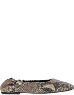 Leather Ballet Flats
