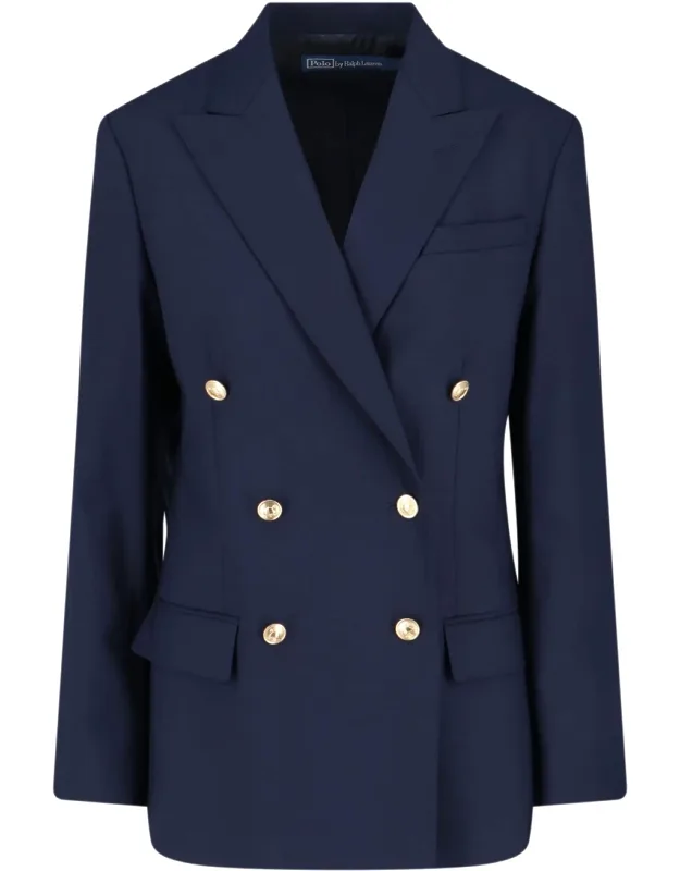 Double-breasted Wool Blazer
