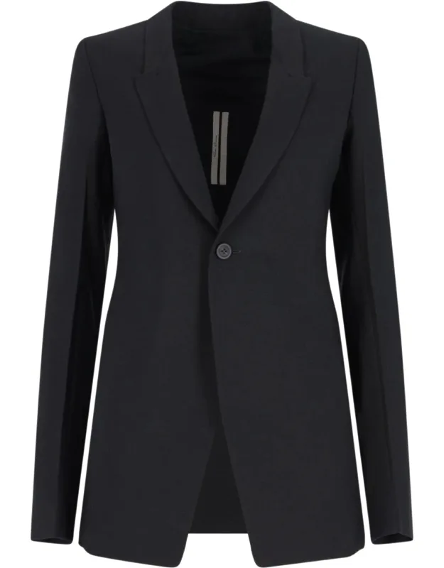 Single-breasted Wool Blazer