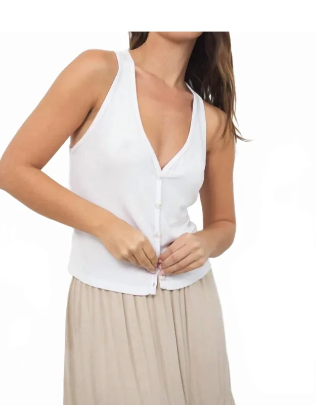 Dahlia Sweet Sleeveless Tank Top