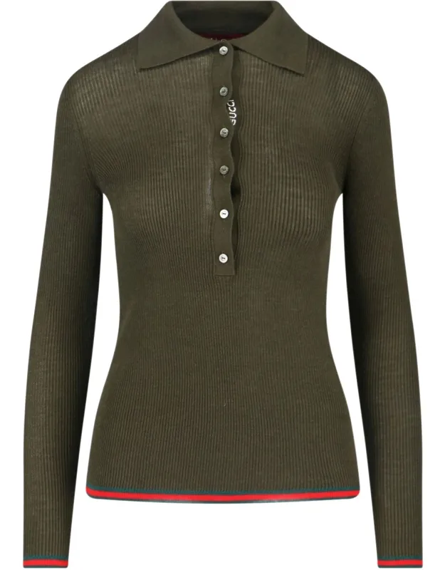 Knit Polo Shirt