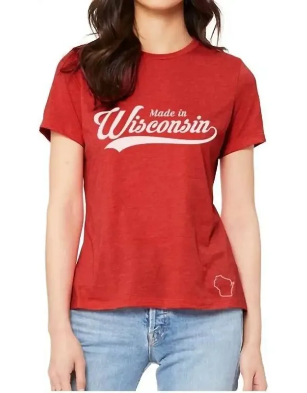 Made In Wisconsin T-shirt