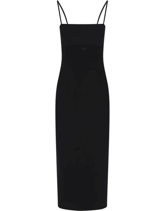 Logo Midi Dress