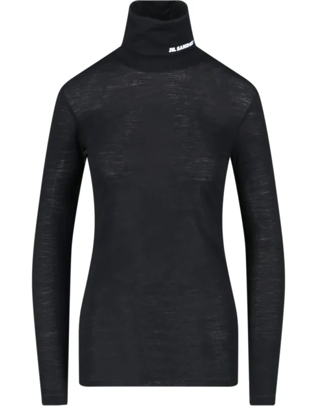 Logo Turtleneck Sweater