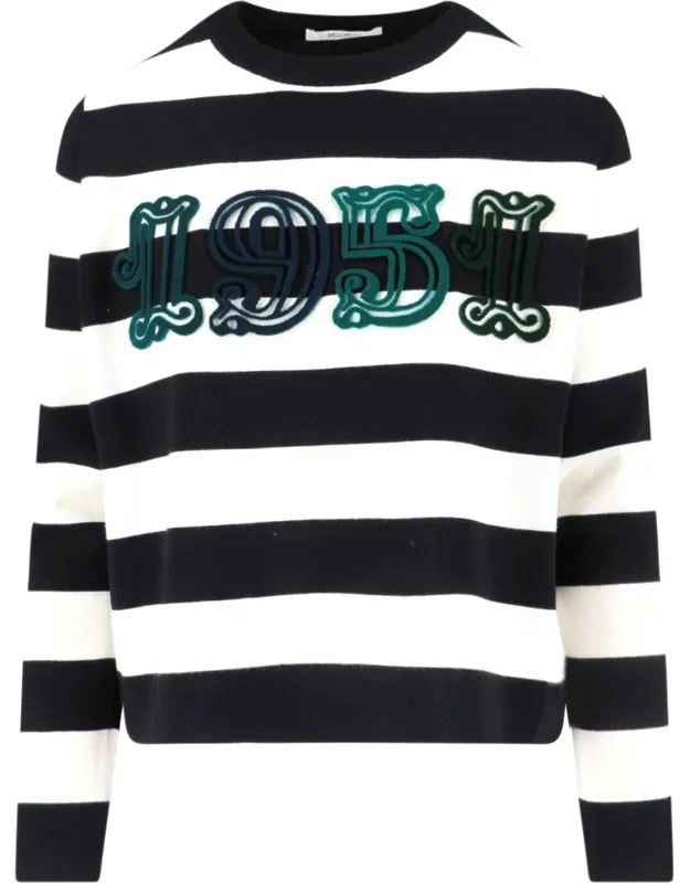 Striped Virgin Wool Sweater