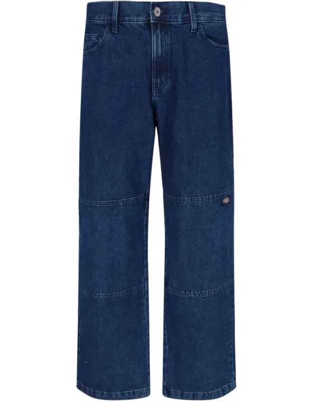 Logo Wide Jeans