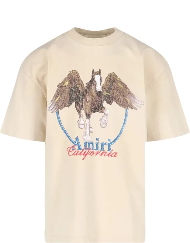 "pegasus" Logo T-shirt
