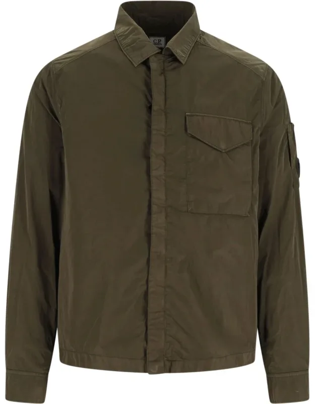 Logo Shirt Jacket