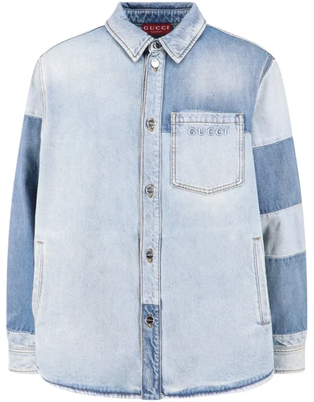 Denim Logo Shirt