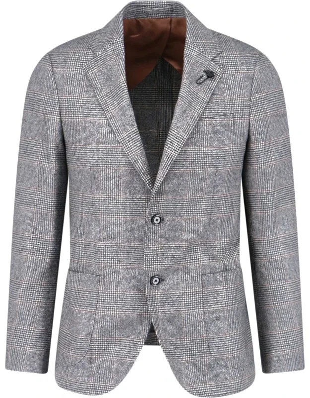 Single-breasted Virgin Wool Blazer