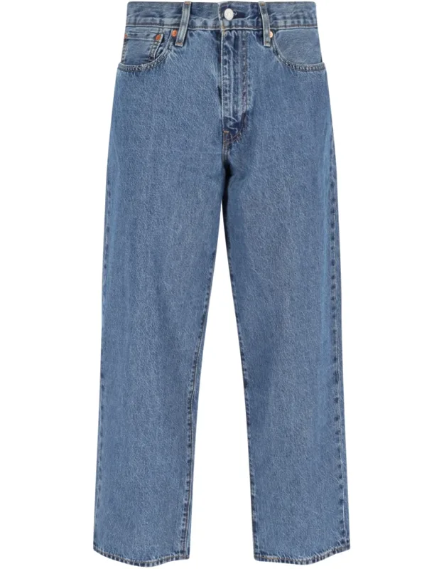 '578 Baggy Jeans With Mid Waist And Straight Leg'