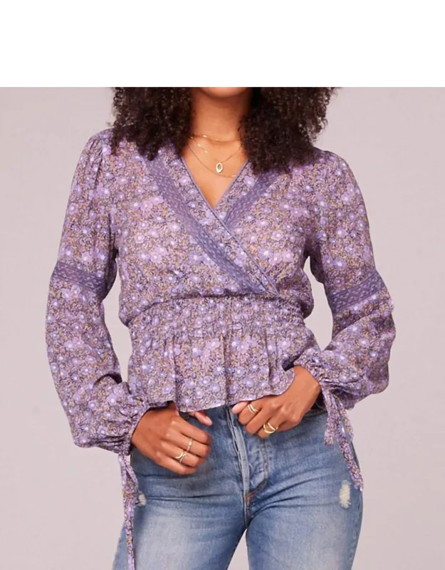 Floral Long Sleeve Top