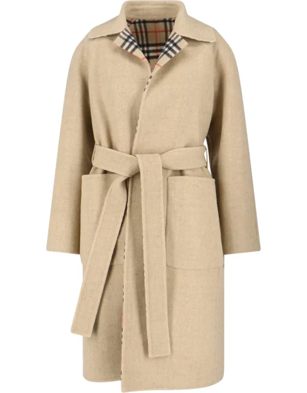 Reversible Wool Coat