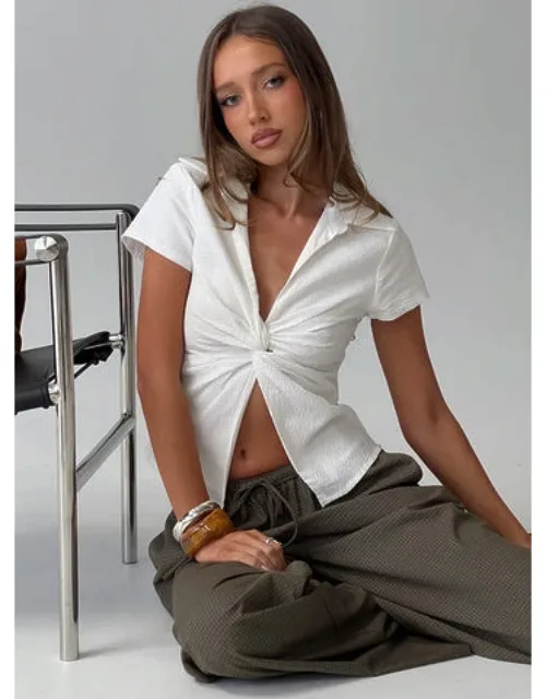 Lover Blues Twist Top