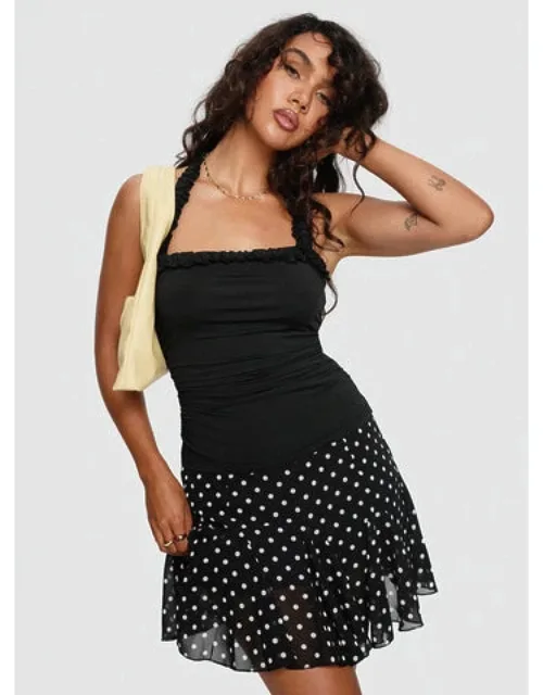Godet Mini Skirt