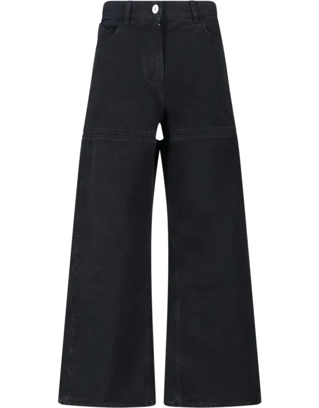 Cut-out Jeans