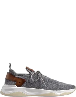 Cashmere-knit Runner Sneakers