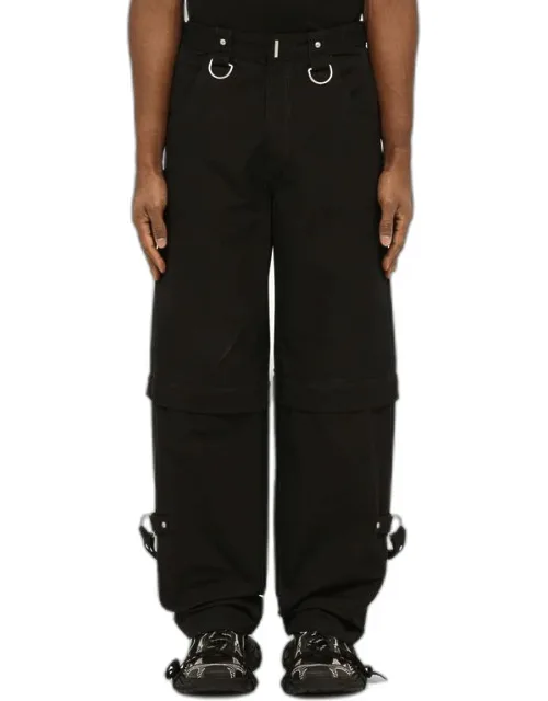 Trousers With Removable Bottoms