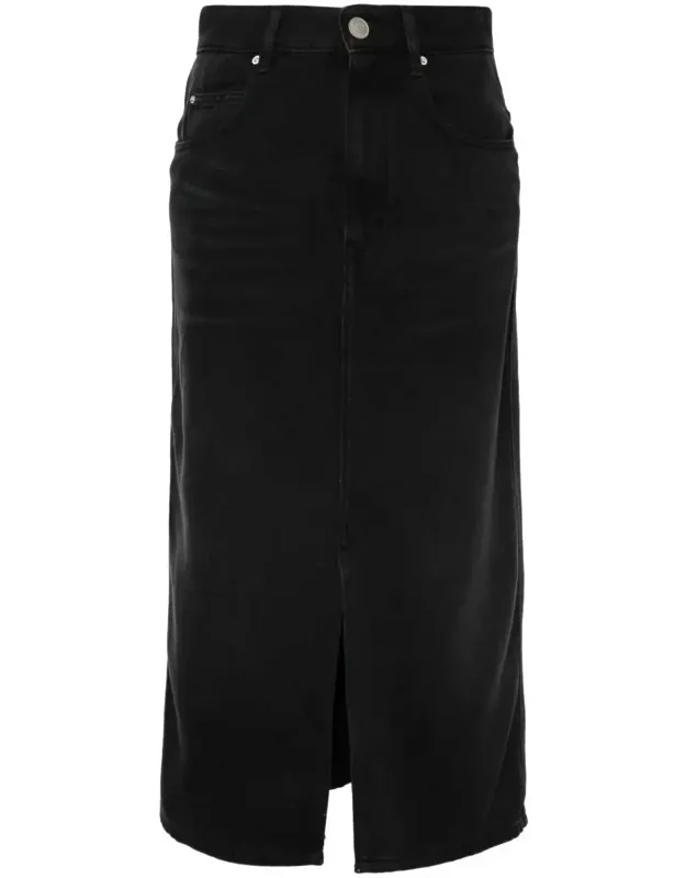 Tilauria Fine Denim Midi Skirt