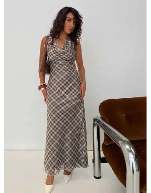 Cowl Neck Maxi Dress