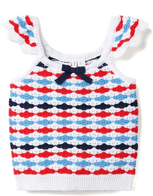 Americana Crochet Top