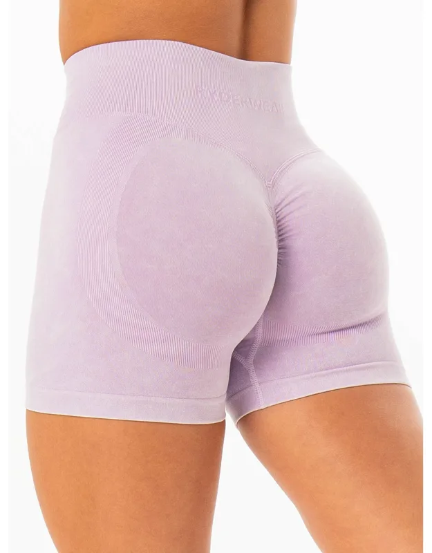 Stonewash Scrunch Seamless Shorts