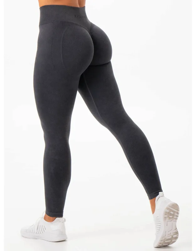 Stonewash Scrunch Seamless Leggings