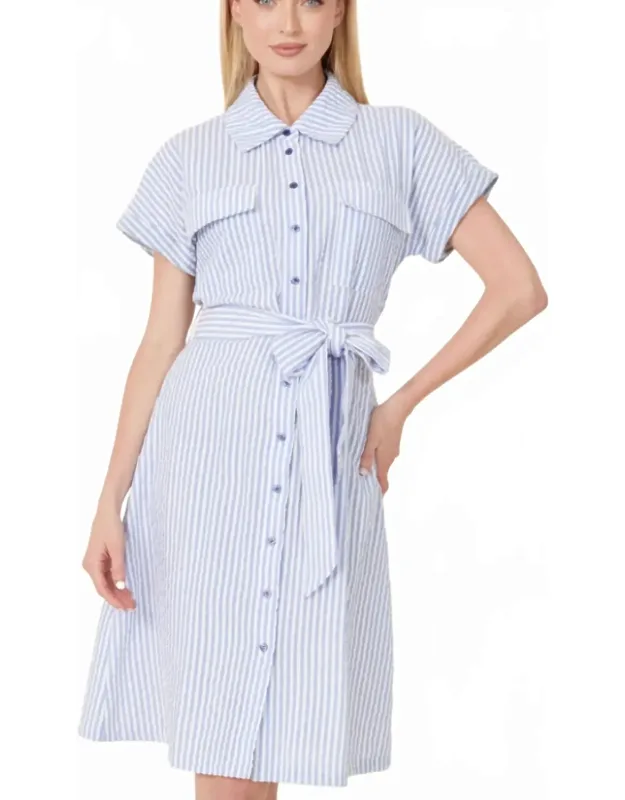 Seersucker Dress