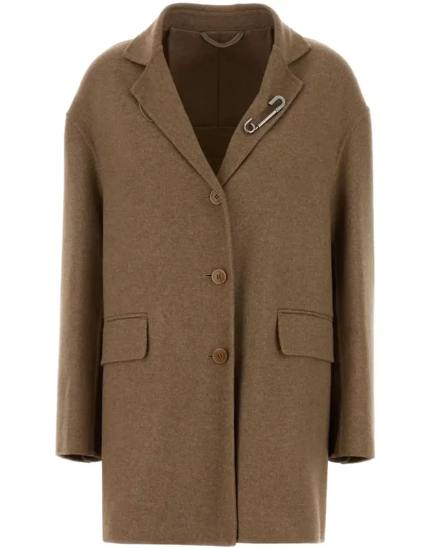 Camel Wool Blend Blazer