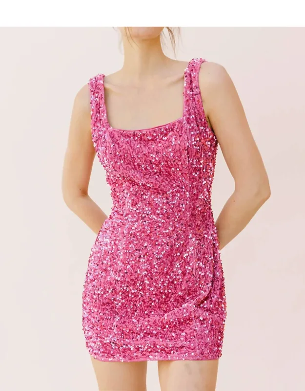 Sequin Mini Dress