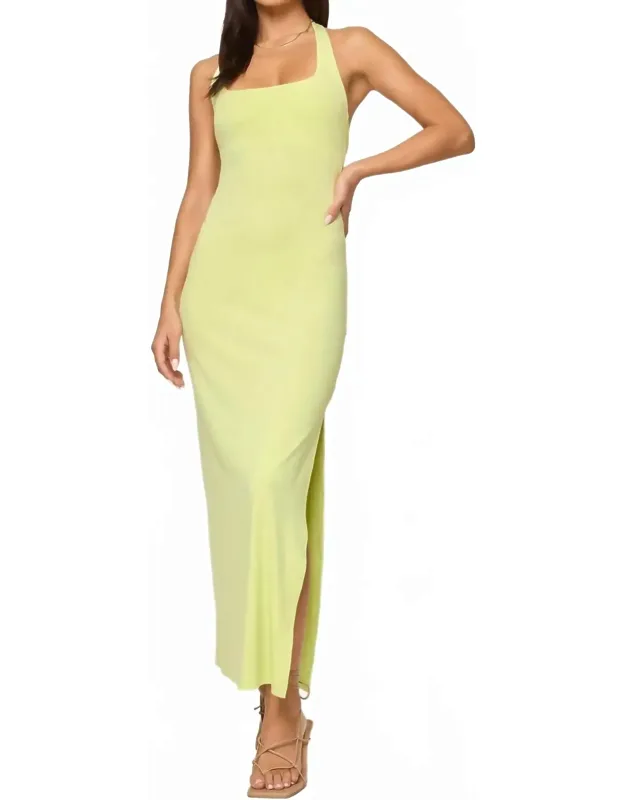 Halter Maxi Dress
