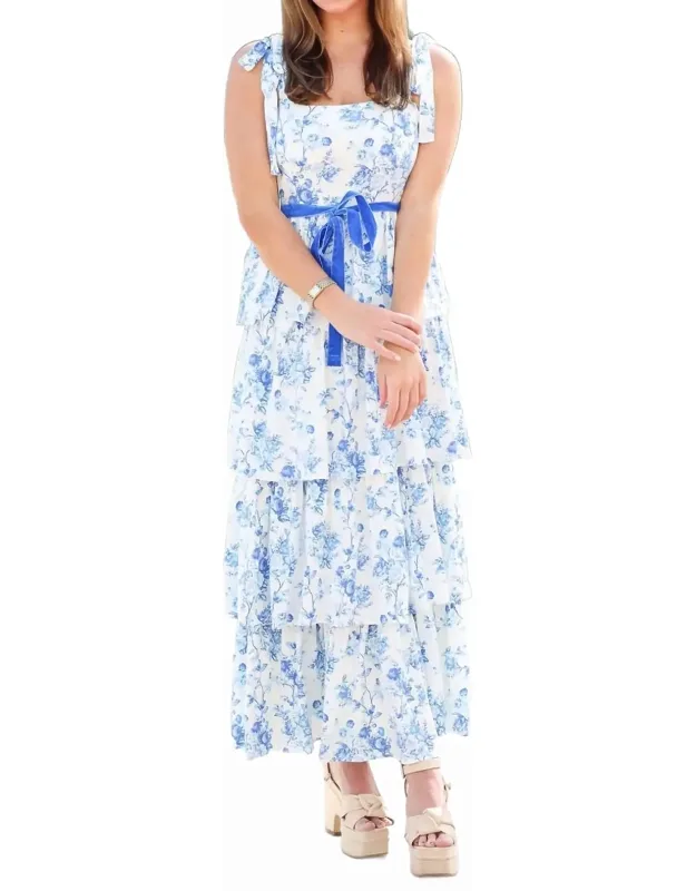 Rosette Midi Dress