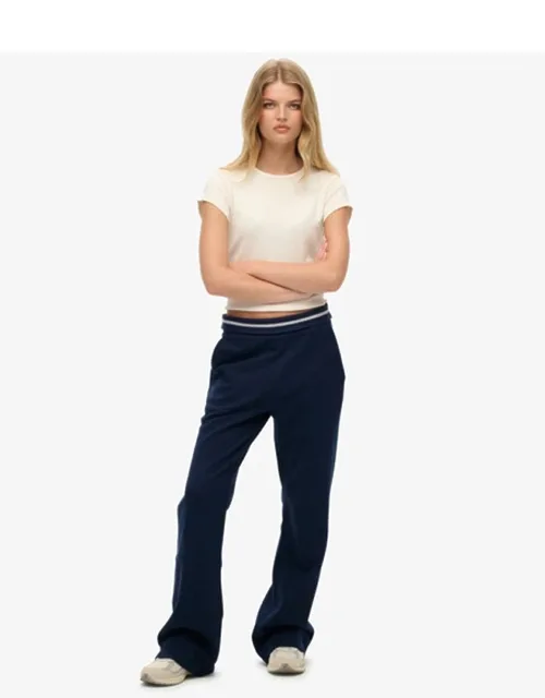 Athletic Essentials Logo Low Rise Flare Joggers