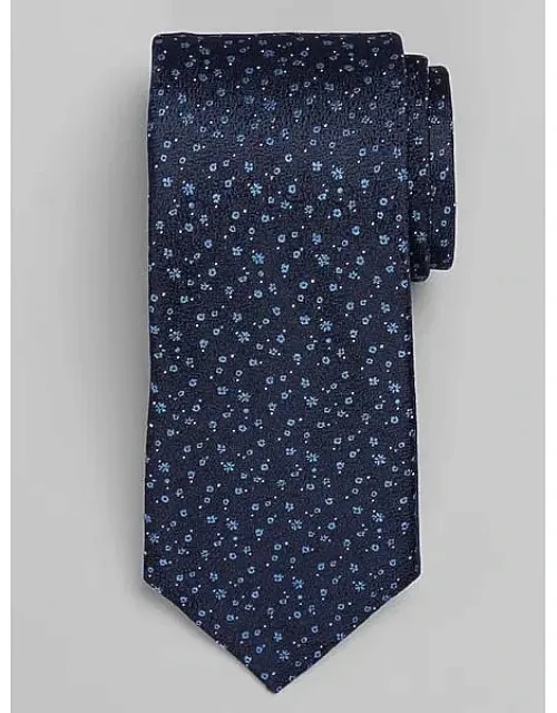 Narrow Micro Floral Tie