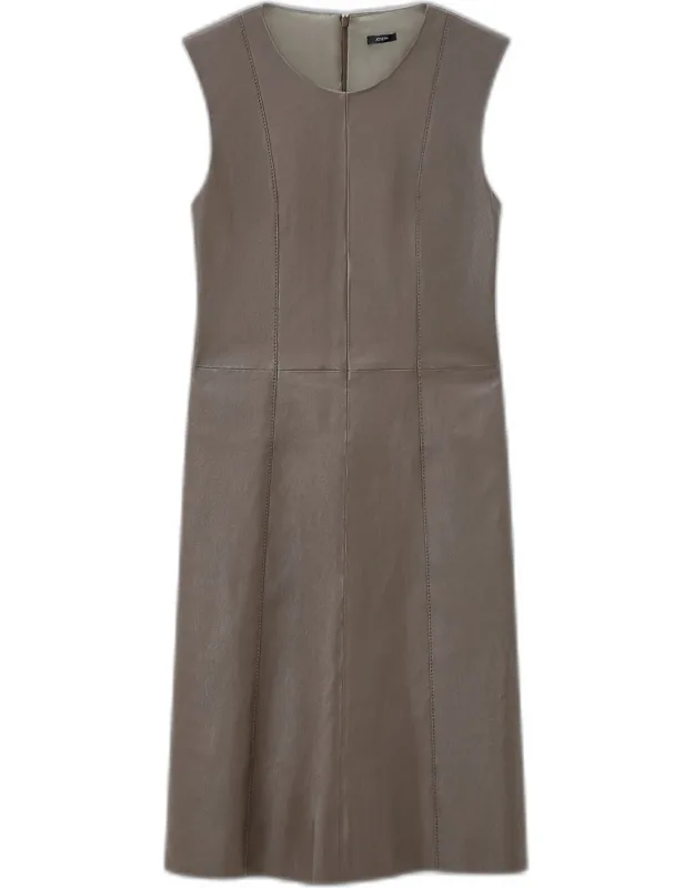 Leather Stretch Dress