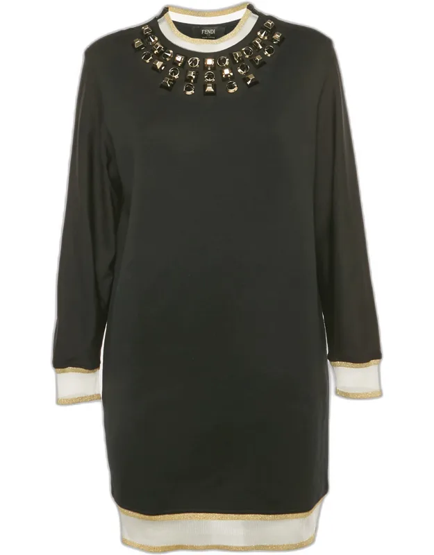 Crepe Mini Dress